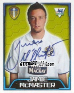Figurina Jamie McMaster - Premier League Inglese 2003-2004 - Merlin