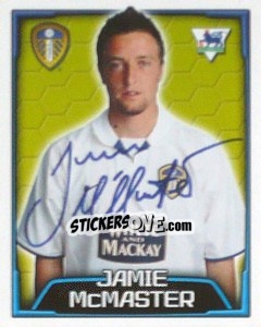 Sticker Jamie McMaster