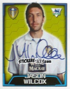 Sticker Jason Wilcox - Premier League Inglese 2003-2004 - Merlin