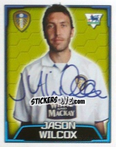 Sticker Jason Wilcox - Premier League Inglese 2003-2004 n. 278 - Merlin