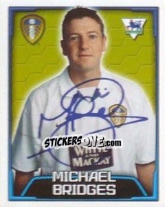 Figurina Michael Bridges - Premier League Inglese 2003-2004 - Merlin