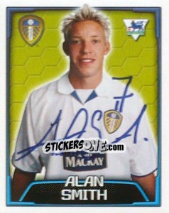 Cromo Alan Smith - Premier League Inglese 2003-2004 - Merlin