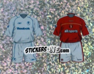 Cromo Home Kit Bolton Wanderers/Charlton Athletic (a/b)