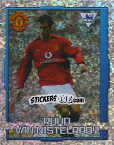 Sticker Ruud Van Nistelrooy (Topsorer) - Premier League Inglese 2003-2004 n. 293 - Merlin