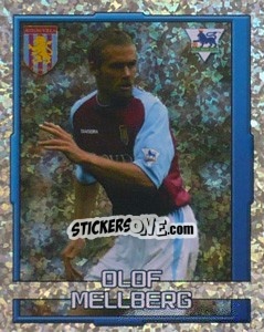 Sticker Olof Mellberg (Minutes on Pitch) - Premier League Inglese 2003-2004 - Merlin
