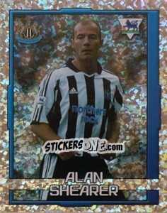 Cromo Alan Shearer (Fastest Goal) - Premier League Inglese 2003-2004 - Merlin