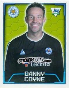 Figurina Danny Coyne - Premier League Inglese 2003-2004 - Merlin