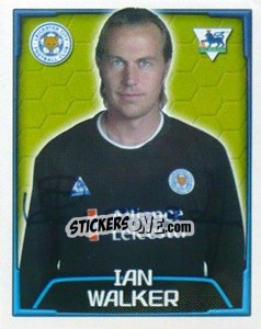 Sticker Ian Walker - Premier League Inglese 2003-2004 - Merlin
