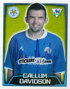 Cromo Callum Davidson - Premier League Inglese 2003-2004 n. 305 - Merlin