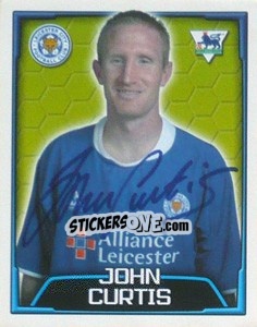 Figurina John Curtis - Premier League Inglese 2003-2004 - Merlin