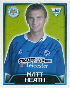 Figurina Matt Heath - Premier League Inglese 2003-2004 - Merlin