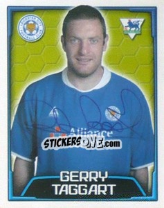 Figurina Gerry Taggart - Premier League Inglese 2003-2004 - Merlin