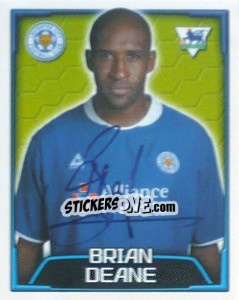 Figurina Brian Deane - Premier League Inglese 2003-2004 - Merlin