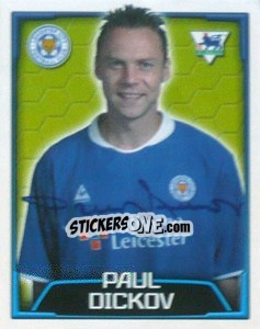 Sticker Paul Dickov - Premier League Inglese 2003-2004 n. 324 - Merlin