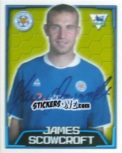 Sticker James Scowcroft - Premier League Inglese 2003-2004 - Merlin