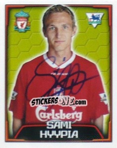 Cromo Sami Hyypia - Premier League Inglese 2003-2004 n. 336 - Merlin