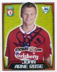 Sticker John Arne Riise - Premier League Inglese 2003-2004 n. 337 - Merlin