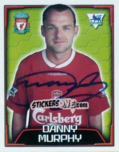 Figurina Danny Murphy - Premier League Inglese 2003-2004 - Merlin