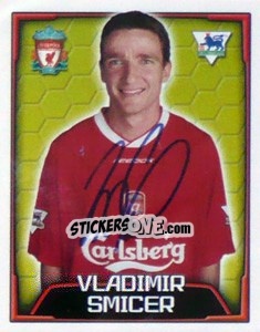 Sticker Vladimir Smicer - Premier League Inglese 2003-2004 n. 348 - Merlin