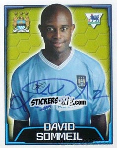 Cromo David Sommeil - Premier League Inglese 2003-2004 n. 365 - Merlin