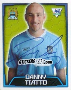 Figurina Danny Tiatto - Premier League Inglese 2003-2004 - Merlin