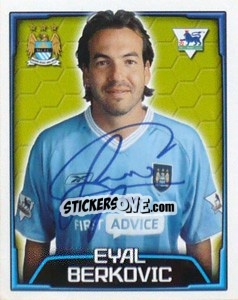 Cromo Eyal Berkovic - Premier League Inglese 2003-2004 - Merlin