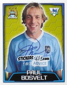 Sticker Paul Bosvelt - Premier League Inglese 2003-2004 - Merlin