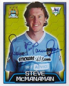 Figurina Steve McManaman - Premier League Inglese 2003-2004 - Merlin