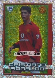 Sticker Cristiano Ronaldo (Key Player) - Premier League Inglese 2003-2004 n. 385 - Merlin
