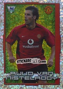 Sticker Ruud Van Nistelrooy (Star Striker) - Premier League Inglese 2003-2004 n. 386 - Merlin
