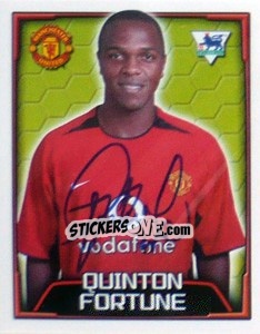 Cromo Quinton Fortune - Premier League Inglese 2003-2004 - Merlin