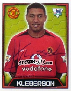 Sticker Kleberson - Premier League Inglese 2003-2004 - Merlin