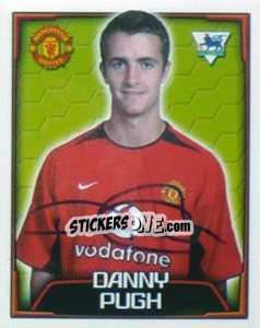 Figurina Danny Pugh - Premier League Inglese 2003-2004 - Merlin