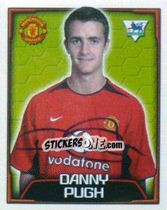 Sticker Danny Pugh - Premier League Inglese 2003-2004 n. 404 - Merlin