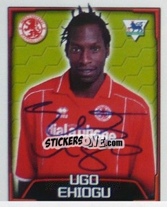 Sticker Ugo Ehiogu - Premier League Inglese 2003-2004 n. 418 - Merlin