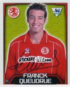 Cromo Franck Queudrue - Premier League Inglese 2003-2004 - Merlin