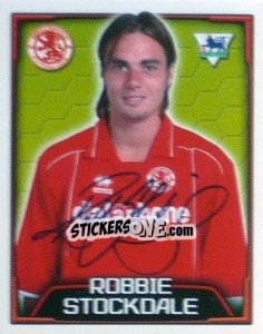 Sticker Robbie Stockdale - Premier League Inglese 2003-2004 - Merlin