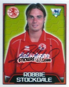 Figurina Robbie Stockdale - Premier League Inglese 2003-2004 n. 423 - Merlin