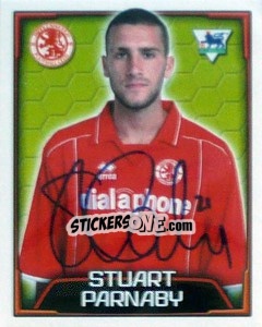Sticker Stuart Parnaby - Premier League Inglese 2003-2004 - Merlin