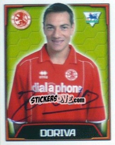 Sticker Doriva - Premier League Inglese 2003-2004 n. 428 - Merlin
