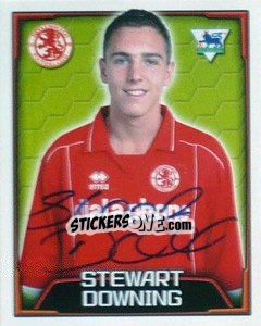 Cromo Stewart Downing - Premier League Inglese 2003-2004 - Merlin