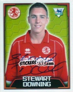 Sticker Stewart Downing - Premier League Inglese 2003-2004 n. 429 - Merlin