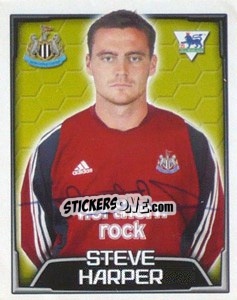 Cromo Steve Harper - Premier League Inglese 2003-2004 - Merlin
