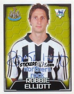 Figurina Robbie Elliott - Premier League Inglese 2003-2004 - Merlin