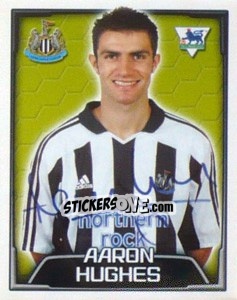 Sticker Aaron Hughes - Premier League Inglese 2003-2004 n. 450 - Merlin