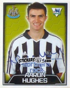 Figurina Aaron Hughes - Premier League Inglese 2003-2004 - Merlin