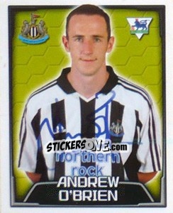Cromo Andrew O'Brien - Premier League Inglese 2003-2004 - Merlin