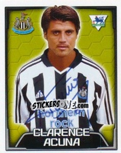 Sticker Clarence Acuna - Premier League Inglese 2003-2004 n. 453 - Merlin