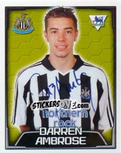 Figurina Darren Ambrose - Premier League Inglese 2003-2004 - Merlin