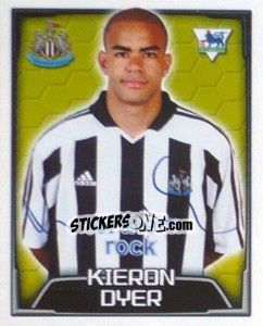 Figurina Kieron Dyer - Premier League Inglese 2003-2004 - Merlin